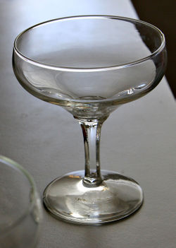 Glass stemware