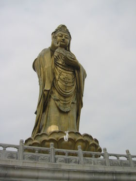 Statue of Kuan Yin on Mount Putuo