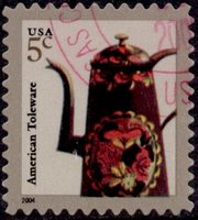 2004 stamp issued by the United States of America.